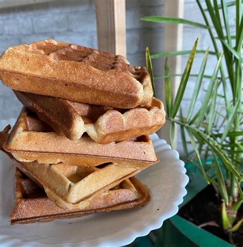 Вафли Без глютена, без молочки, без сахара | Food, Sandwiches