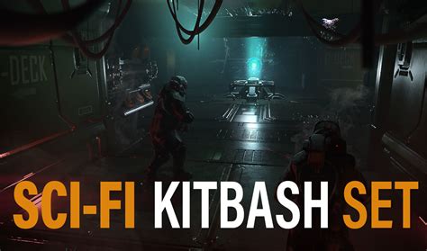 artstation kitbash set resources