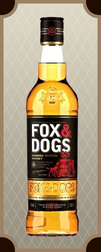 Шотландский купажированный виски Whisky Fox & Dogs – шотландский виски ...