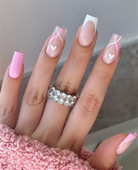 62 Pretty short valentine's day nails perfect for February - | Gel