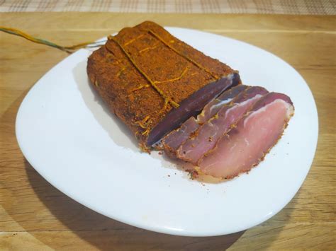 Бастурма из свинины в домашних условиях - 2D-Recept