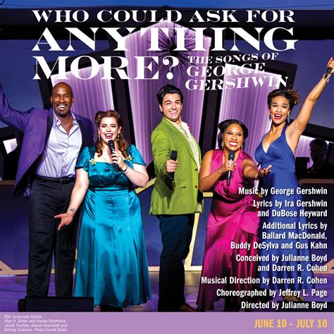 Who Could Ask for Anything More? – Barrington Stage Company