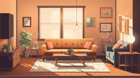 fondo de ilustracion de decoracion de sala de estar sala sofa sala