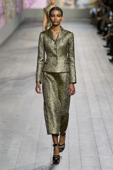 Christian Dior Polka-Dot Pleated Midi Skirt — UFO No More