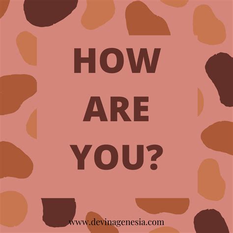 How Are You? | Blogger Perempuan Network