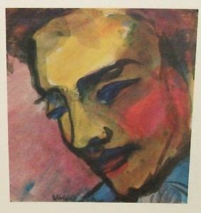 EMIL NOLDE "PORTRAIT OF A YOUNG MAN" LITHOGRAPH BY PENN PRINTS NEW YORK ...