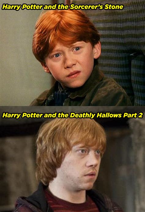 Ron Weasley Before And After