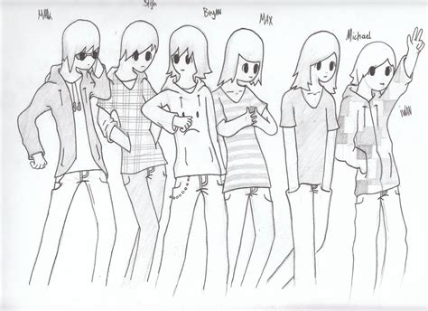 Me and and my friends by Markjie on DeviantArt
