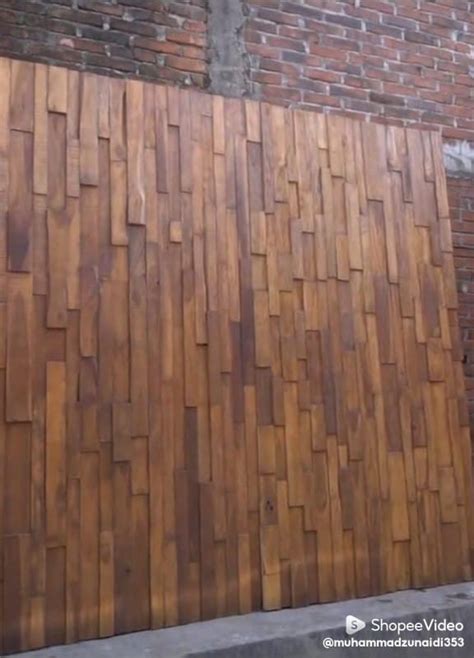 panel dinding kayu jati serena pt alam jati furniture