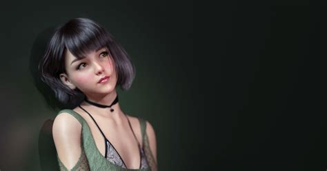 #3D 少女-41 - N-oyajiのイラスト - pixiv