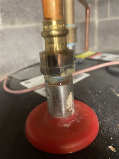Triangle Smart Tube50 Dielectric Nipple Leaking — Heating Help: The Wall