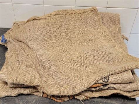 burlap potato sacks prime time auctions