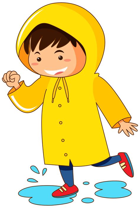 cute animal in raincoat 7