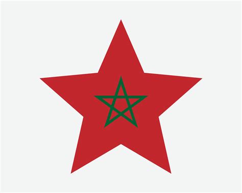 Morocco Star Flag 26422846 Vector Art at Vecteezy