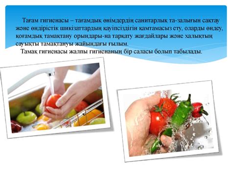 Тағамдық және санитарлы микробиология - презентация онлайн