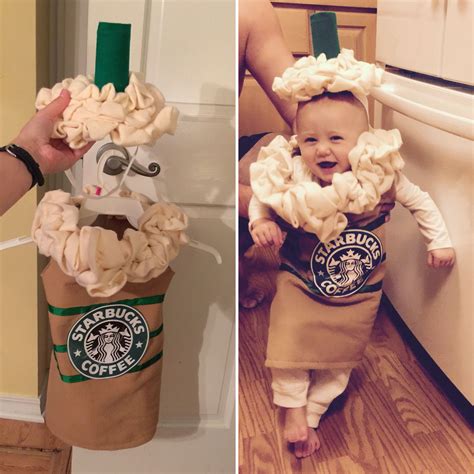 Starbucks coffee for Halloween. Handmade costume for less than $15