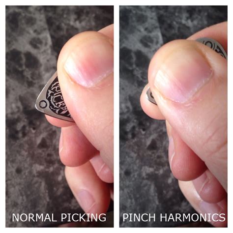 Pinch Harmonic Picking Position - Guitar Lessons