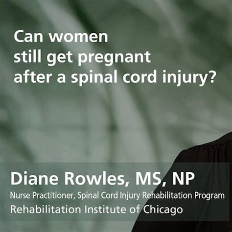 Female Fertility after Spinal Cord Injury | Answers, Information ...