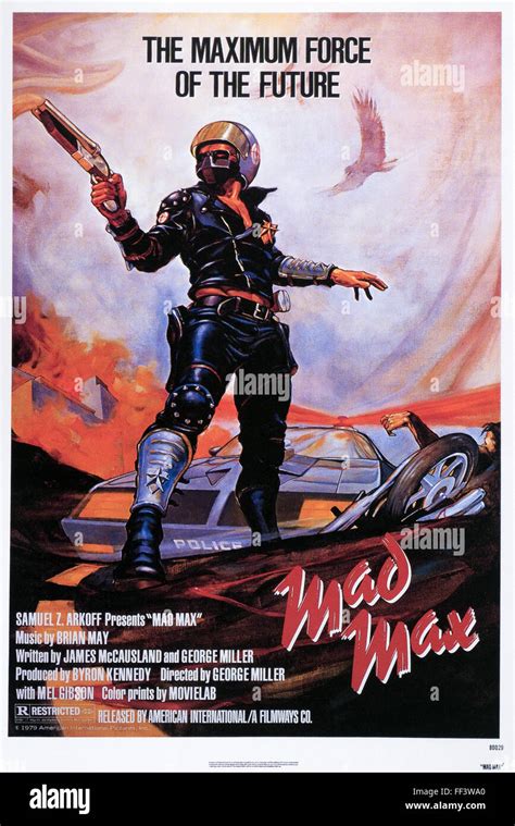 Mad Max - Movie Poster Stock Photo - Alamy