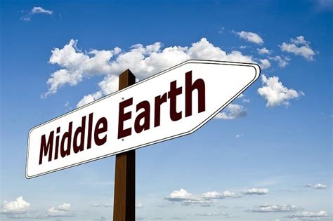 Download Middle Earth Tolkin Signpost Royalty-Free Stock Illustration ...
