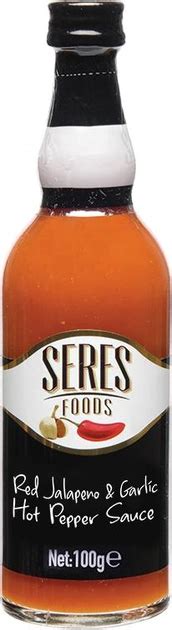 Соус халапеньо Seres Foods Red Jalapeno & Garlic Hot Pepper Sauce из ...