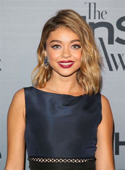 Download Sarah Hyland: Grace and Confidence Wallpaper | Wallpapers.com