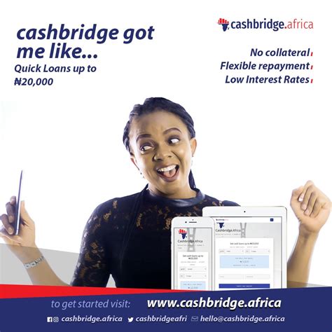 Get quick loan in 10 minutes from Cashbridge.africa