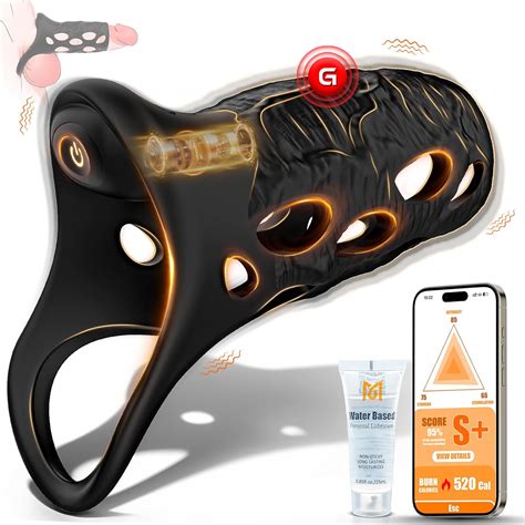 blissmakers Anillo vibrador para el pene, funda para el pene, control