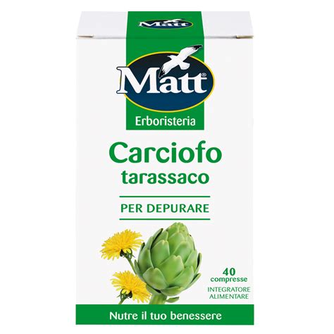 Артишок и Глухарче (Carciofo Tarassaco), 40 таб. - Green Master