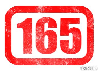 165 Text Effect and Logo Design Number