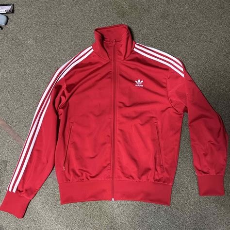 adidas - adidas赤ジャージの通販 by ゆたん's shop｜アディダスならラクマ