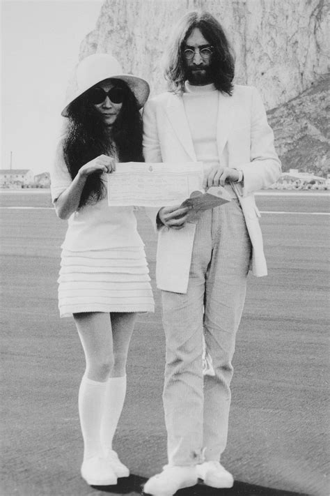 Boda De Lennon Y Yoko Ono