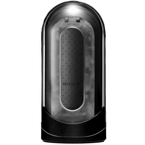 Tenga Flip Zero Black Handjob Masturbator mit Vibrator | Sinful