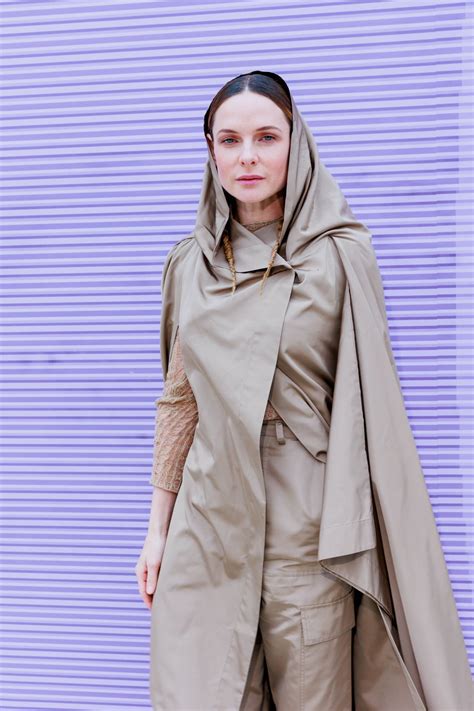 Rebecca Ferguson – Christian Dior Haute Couture Show at Paris Fashion