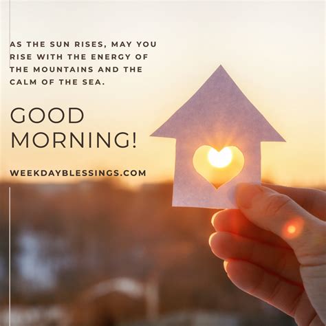 31 Good Morning Blessings Images for a Fresh Start 2025 - Weekday Blessings
