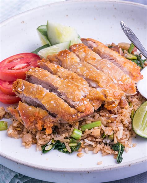 crispy chicken  special fried rice marions kitchen