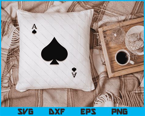 Ace of Spades Deck of Cards Halloween Costume SVG PNG Printable Files