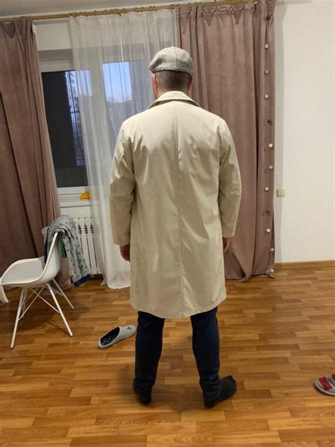 Создать мем "плащ куртка мужская, плащ пальто, плащ дождевик бежевый ...