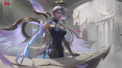 Morgana Dawnbringer LoL Art 4K #3631i Wallpaper PC Desktop