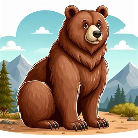 Images de Ours Dessin Anime – Téléchargement gratuit sur Freepik
