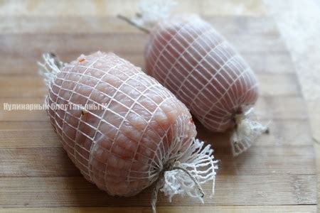 Рулетики из грудки индейки - пошаговый рецепт с фото (13291 просмотр)