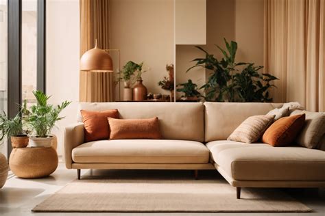 japandi living room interior  stock photo public domain pictures