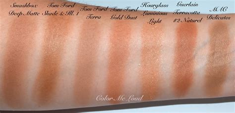 Hourglass Bronzers Swatches | pedersenrecovery.com