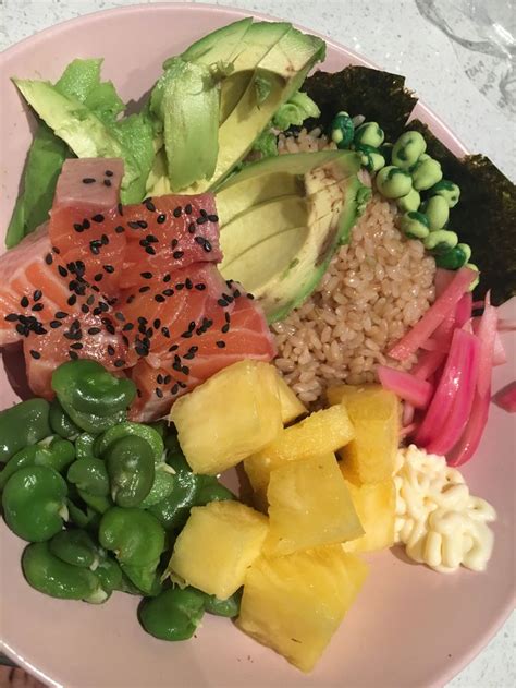 A Healthy and Colorful Rice Bowl