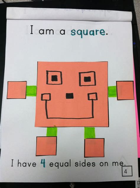 preschool square activities teaching shapes square shape activity