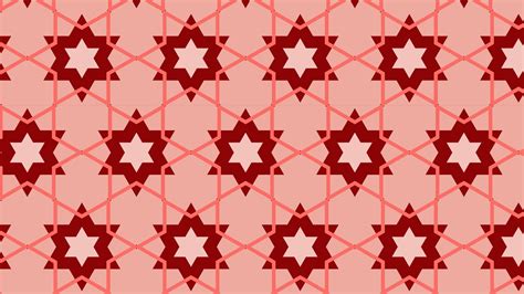 red stars background pattern