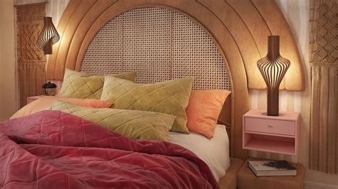 Playful and Vibrant Boho Bedroom - Homilo