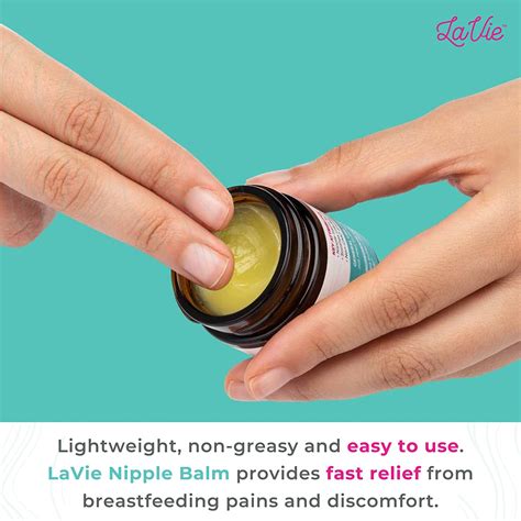 Lavie Organic Nipple Cream, Balm, Butter for Breastfeeding, Pumping, 1