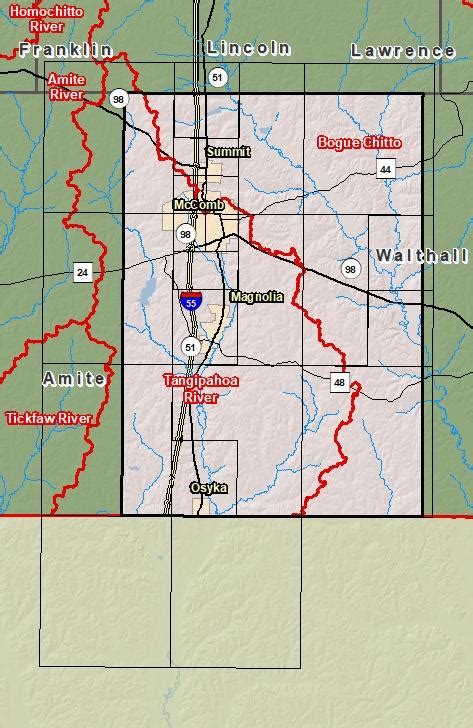 Risk Map - Pike County