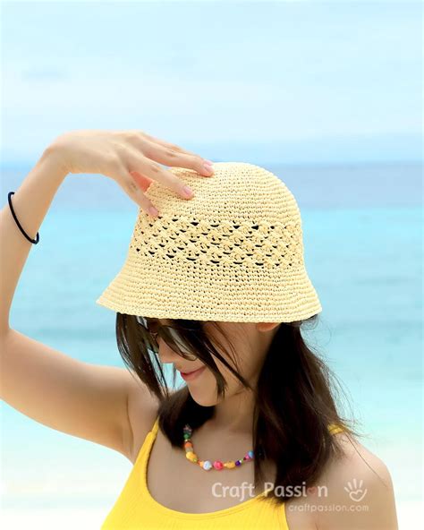 Crochet Bucket Hat In 1 Day - Free Pattern • Craft Passion